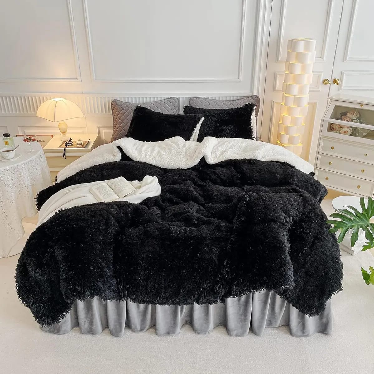 Fluffy Comforter set