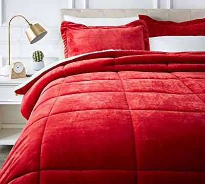 Velvet Fleece Sherpa Comforters