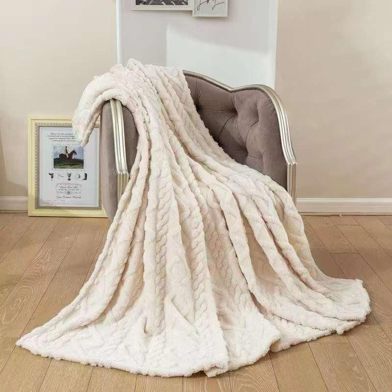 Geometric Sherpa Throws