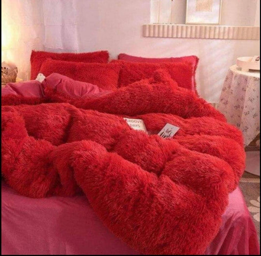 Fluffy Comforter set