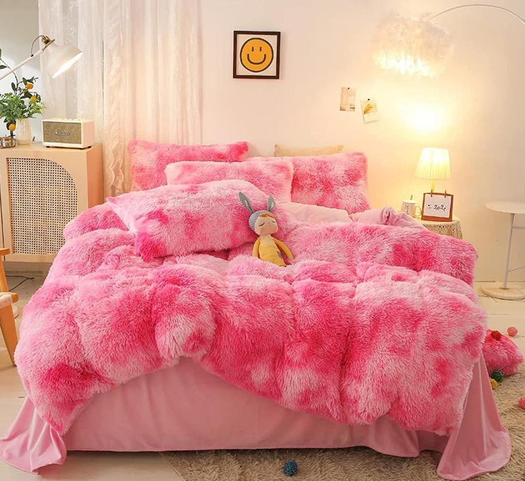 Fluffy Comforter set