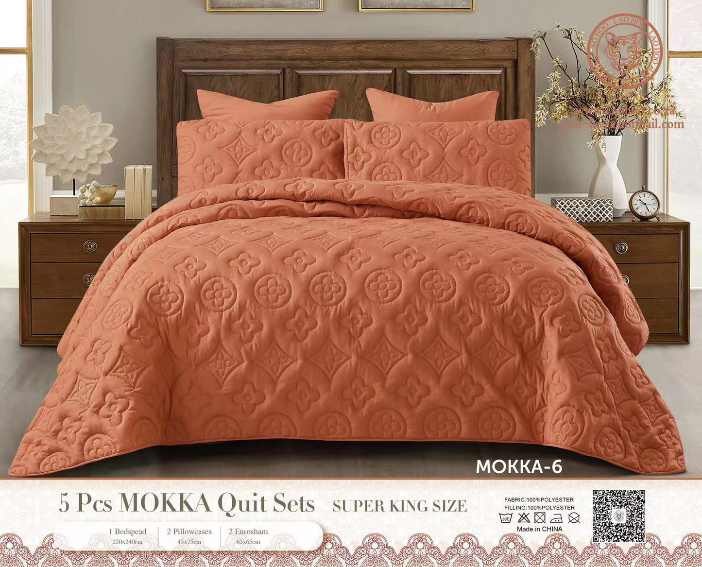 Super King Quilted Bedspread