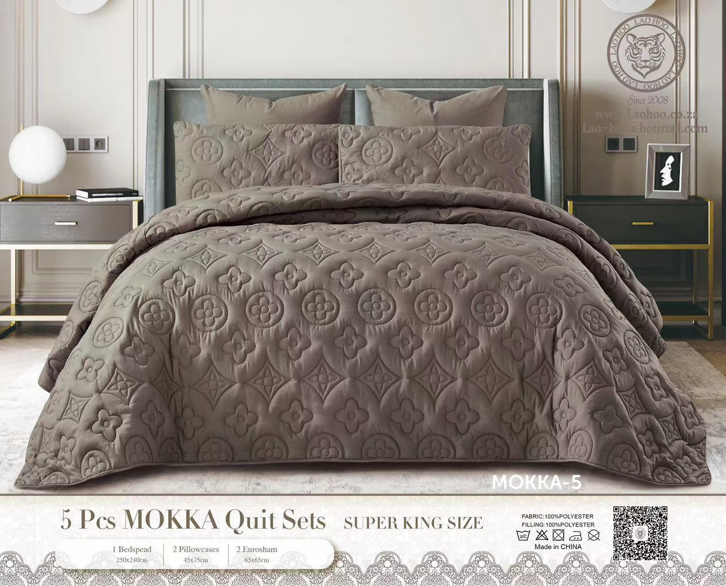 Super King Quilted Bedspread