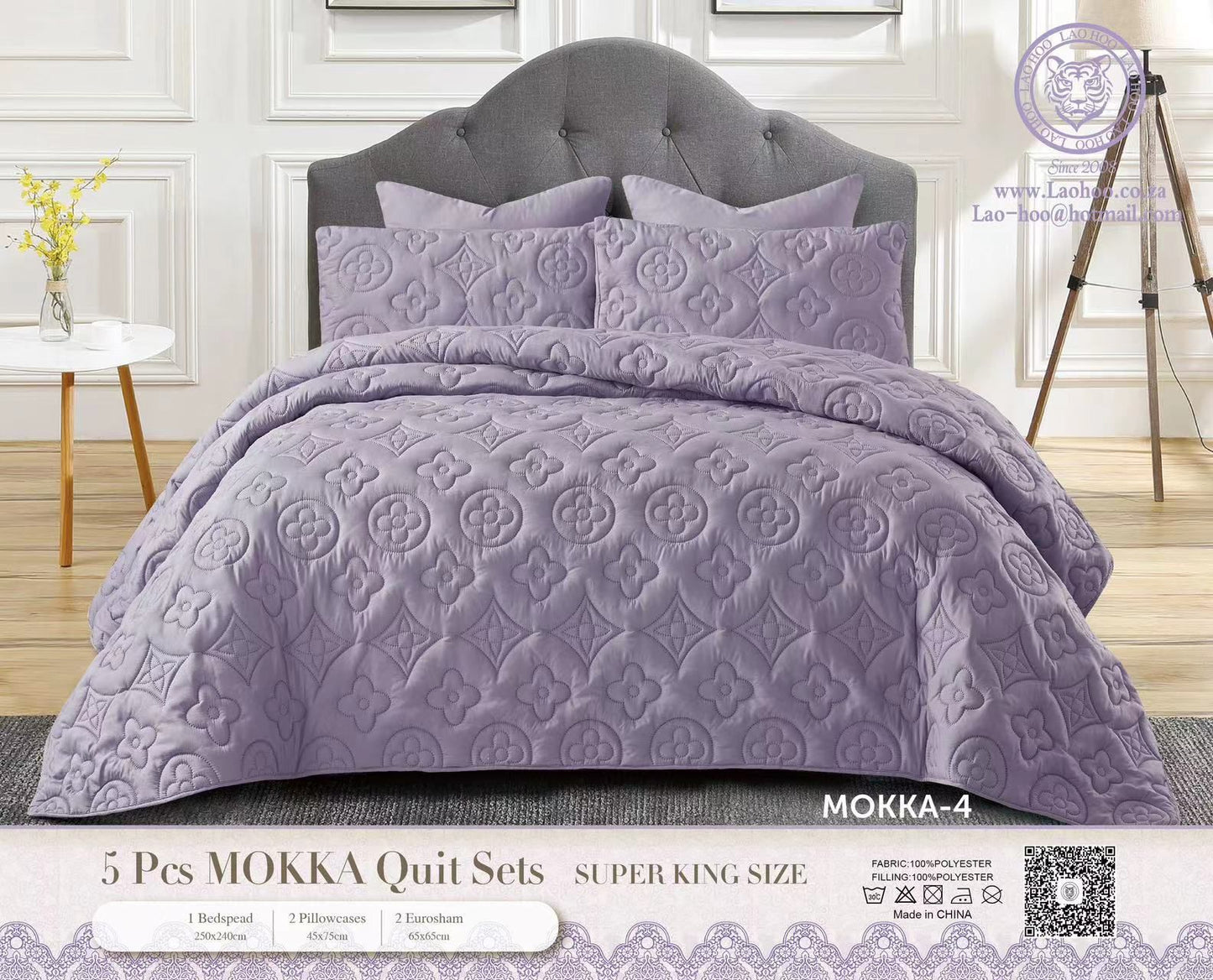 Super King Quilted Bedspread