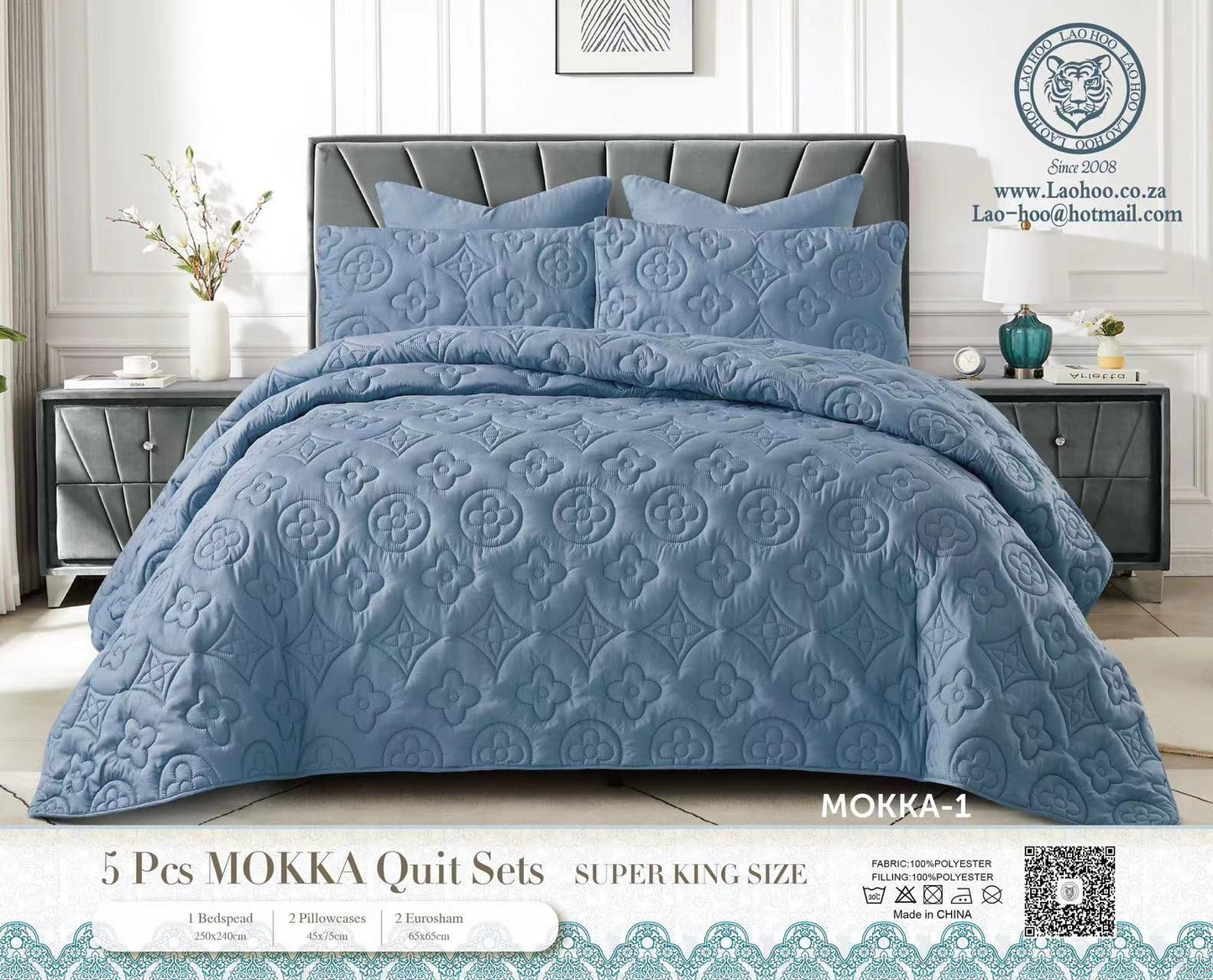 Super King Quilted Bedspread