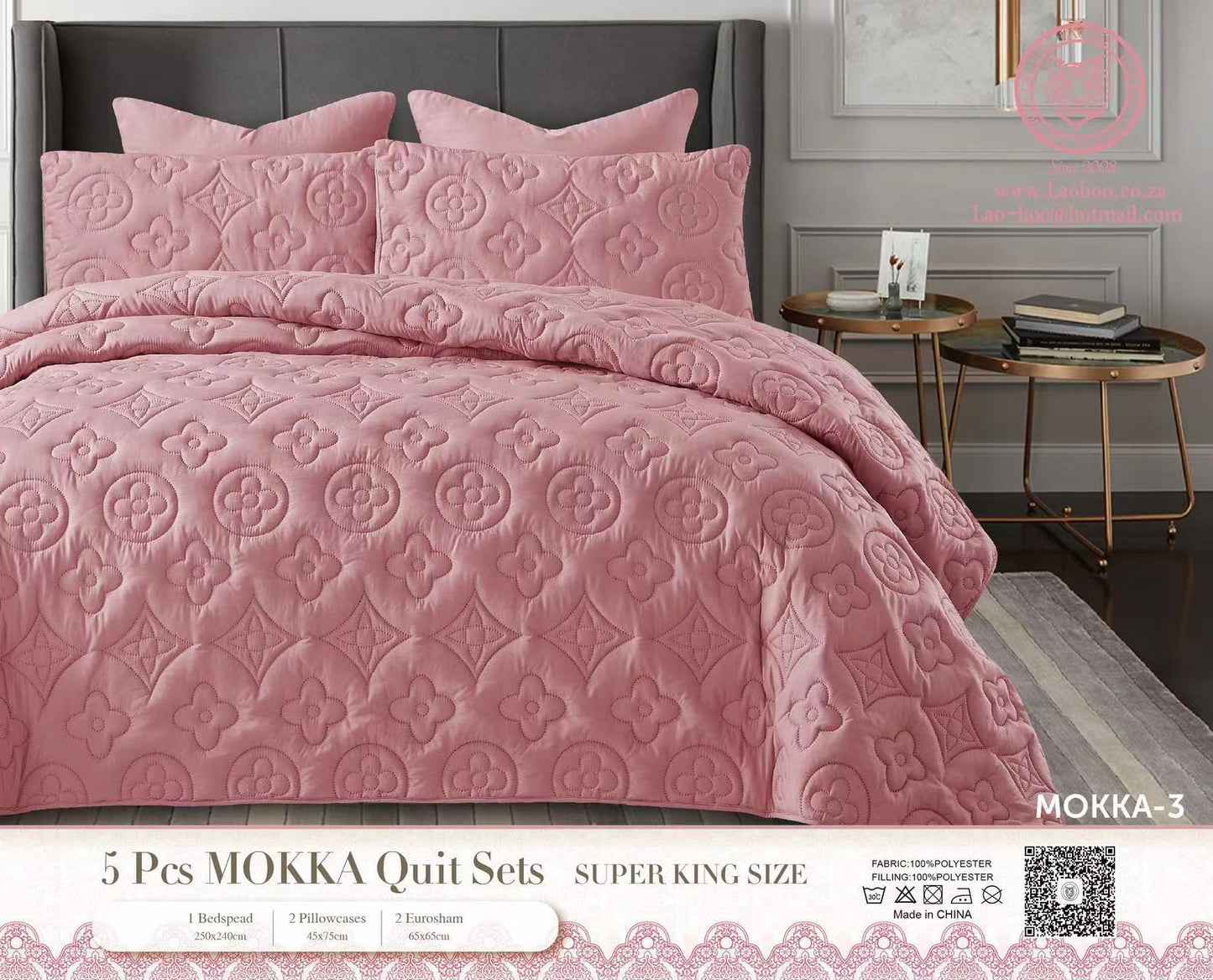 Super King Quilted Bedspread