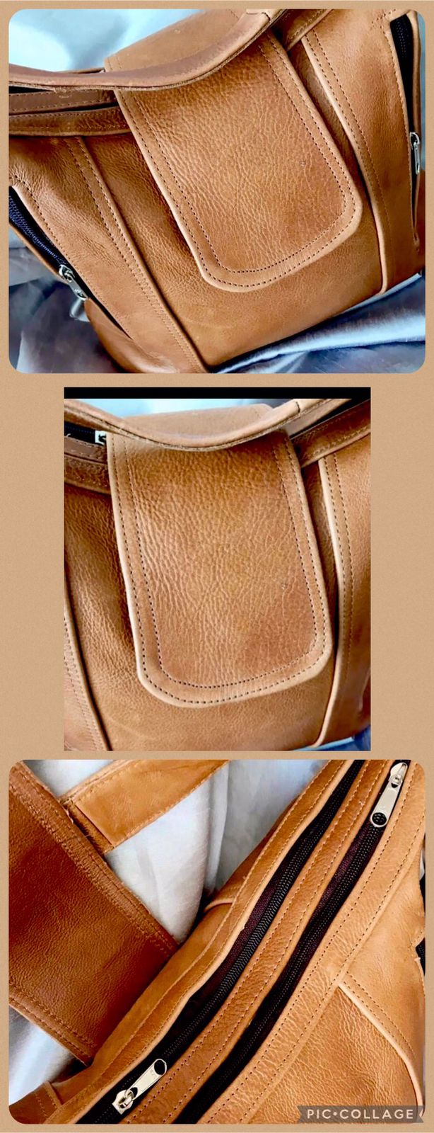 Genuine leather Didi bag