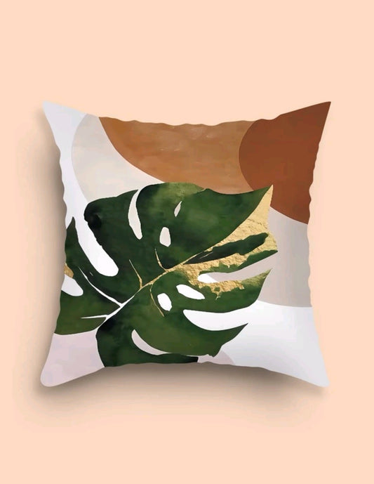 Tropical Print Cushion Cover