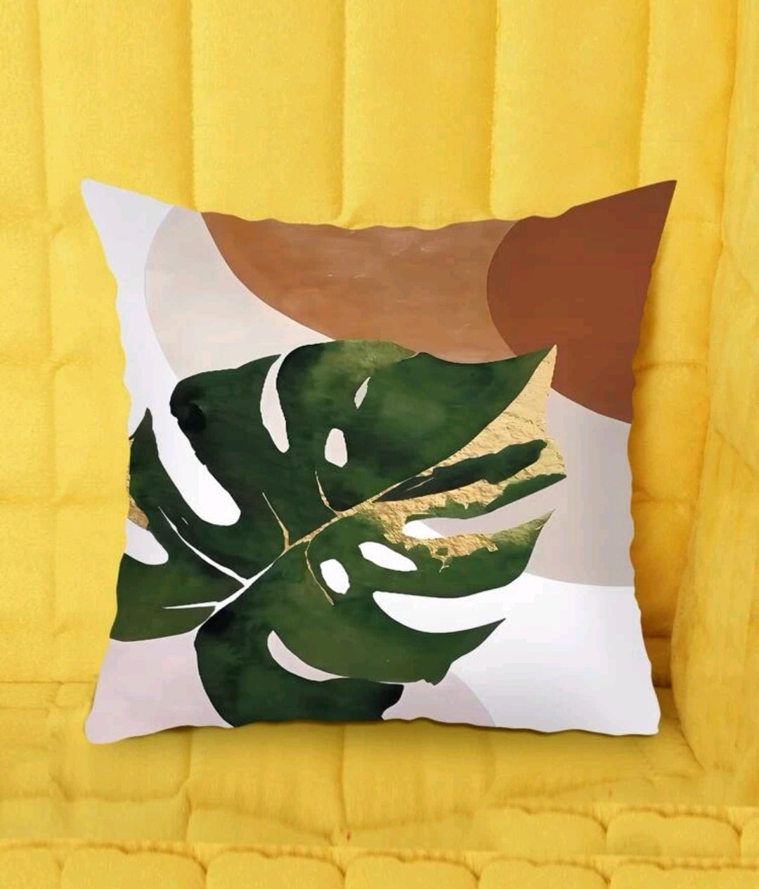 Tropical Print Cushion Cover