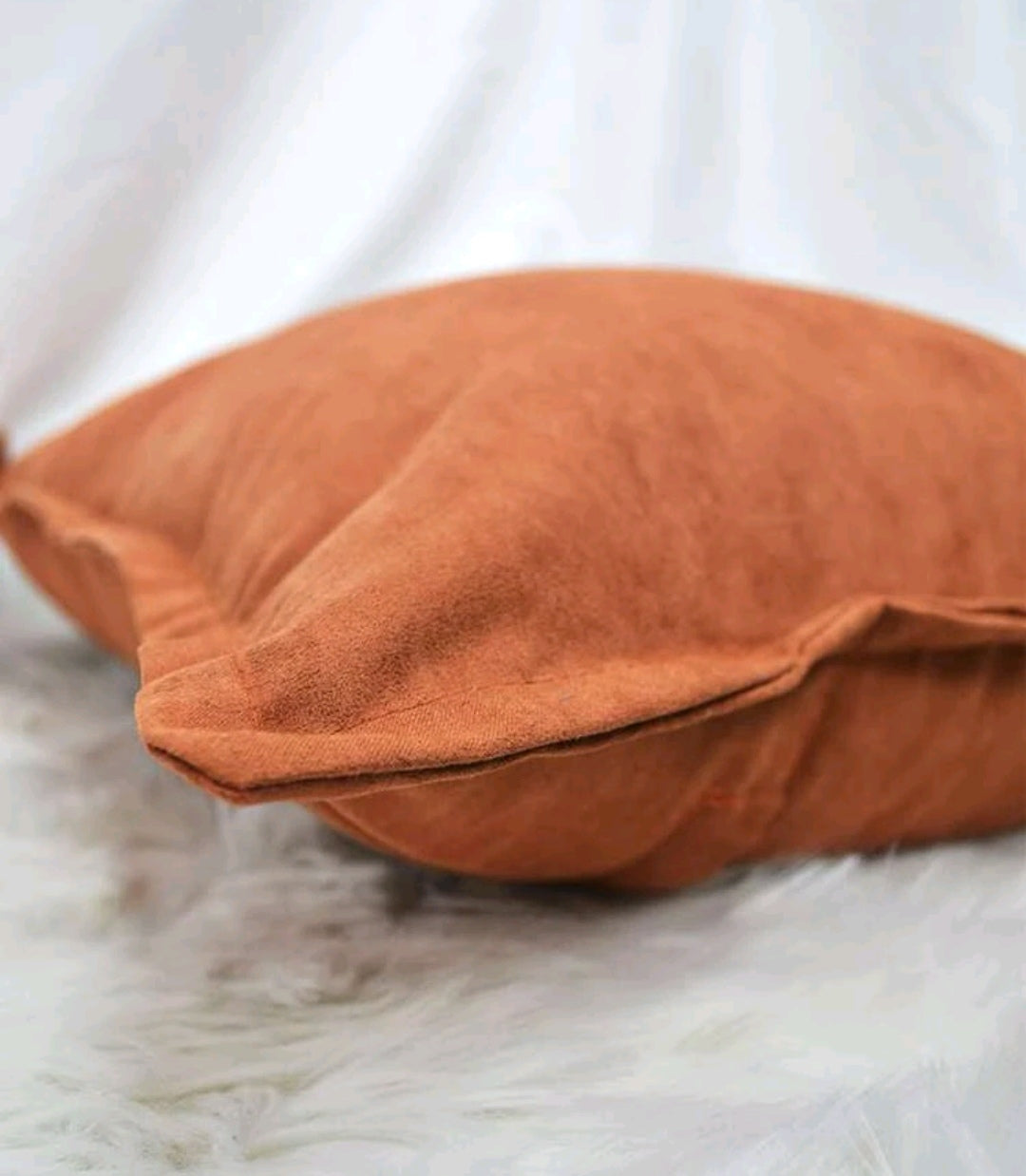 Burnt Orange Cushion Cover