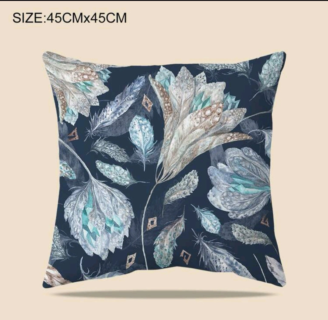 Flower Cushion Cover