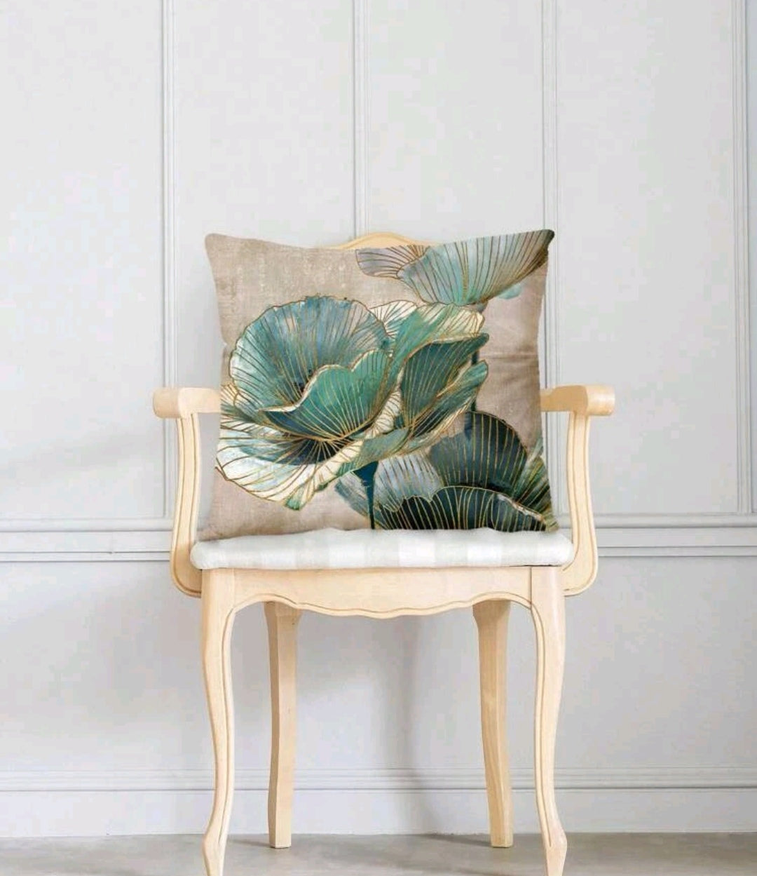 Floral Print Cushion Cover