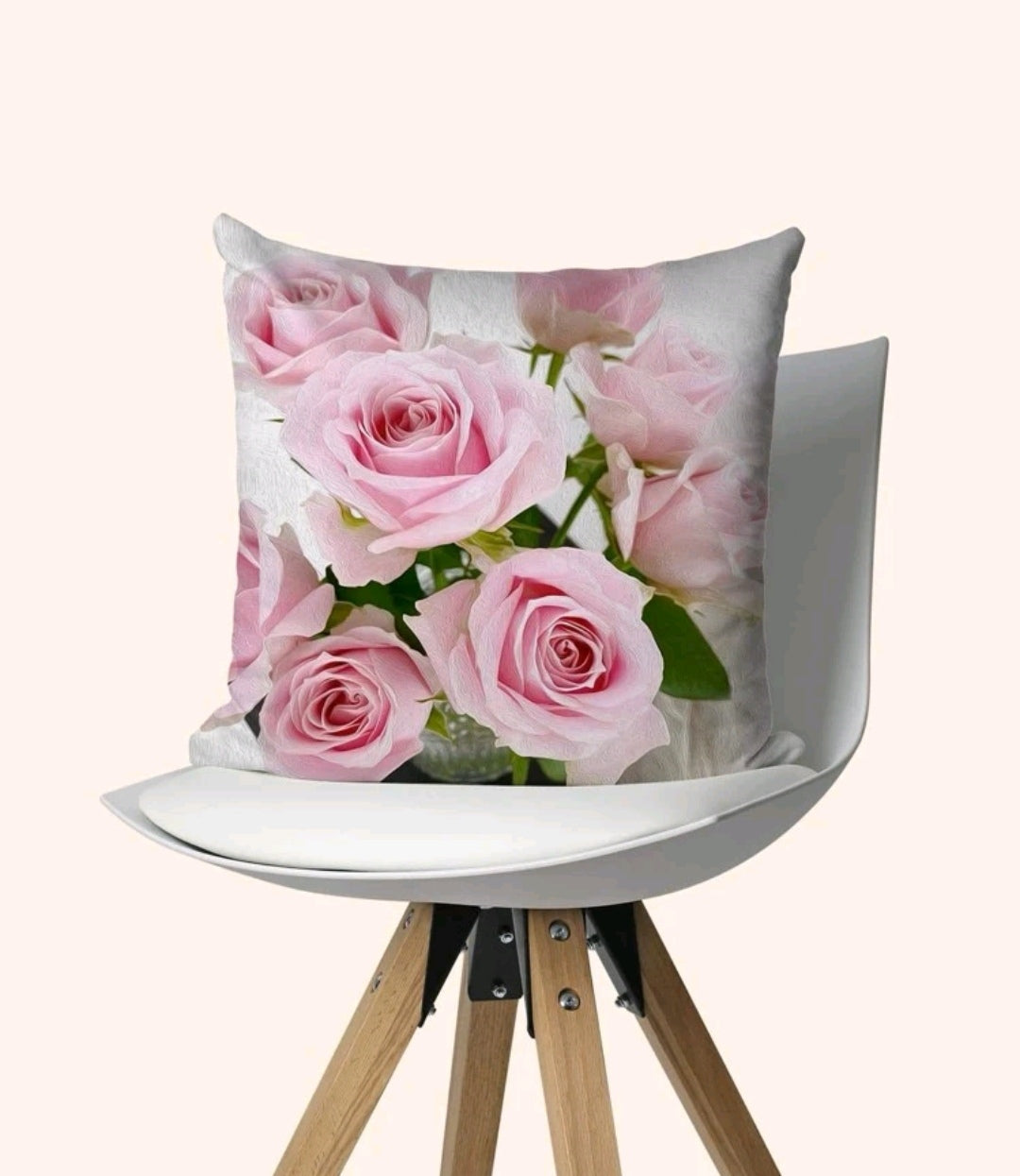 Romantic Rose Cushion Cover