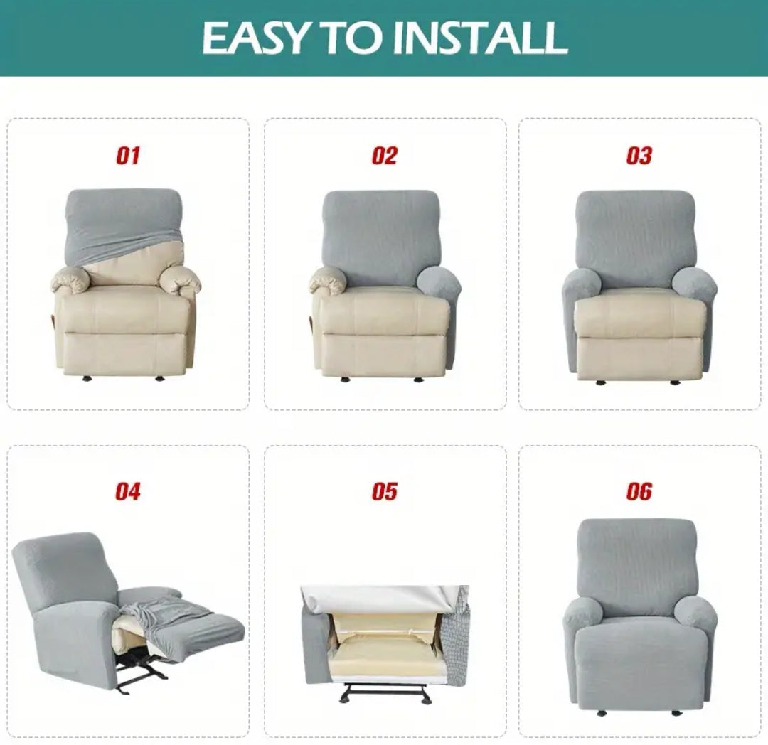 Single Seater Recliner Slipcover