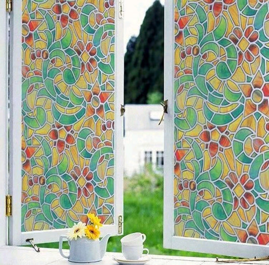 Flower Window Film