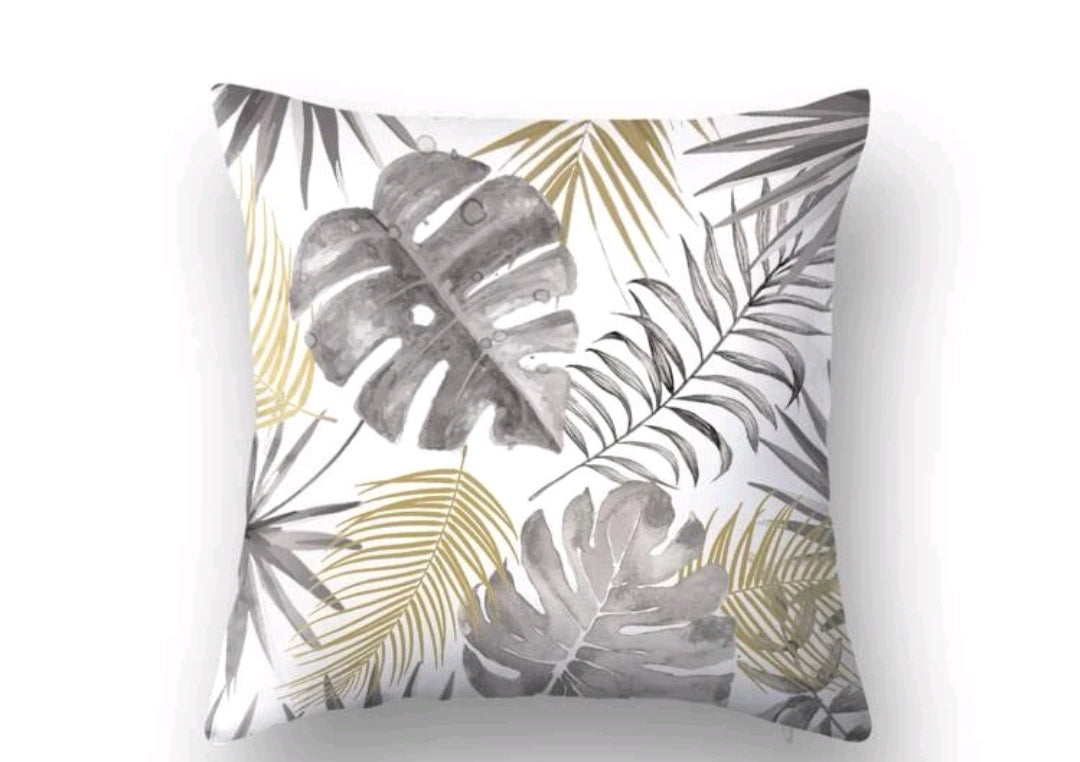 Tropical Print Pillowcase