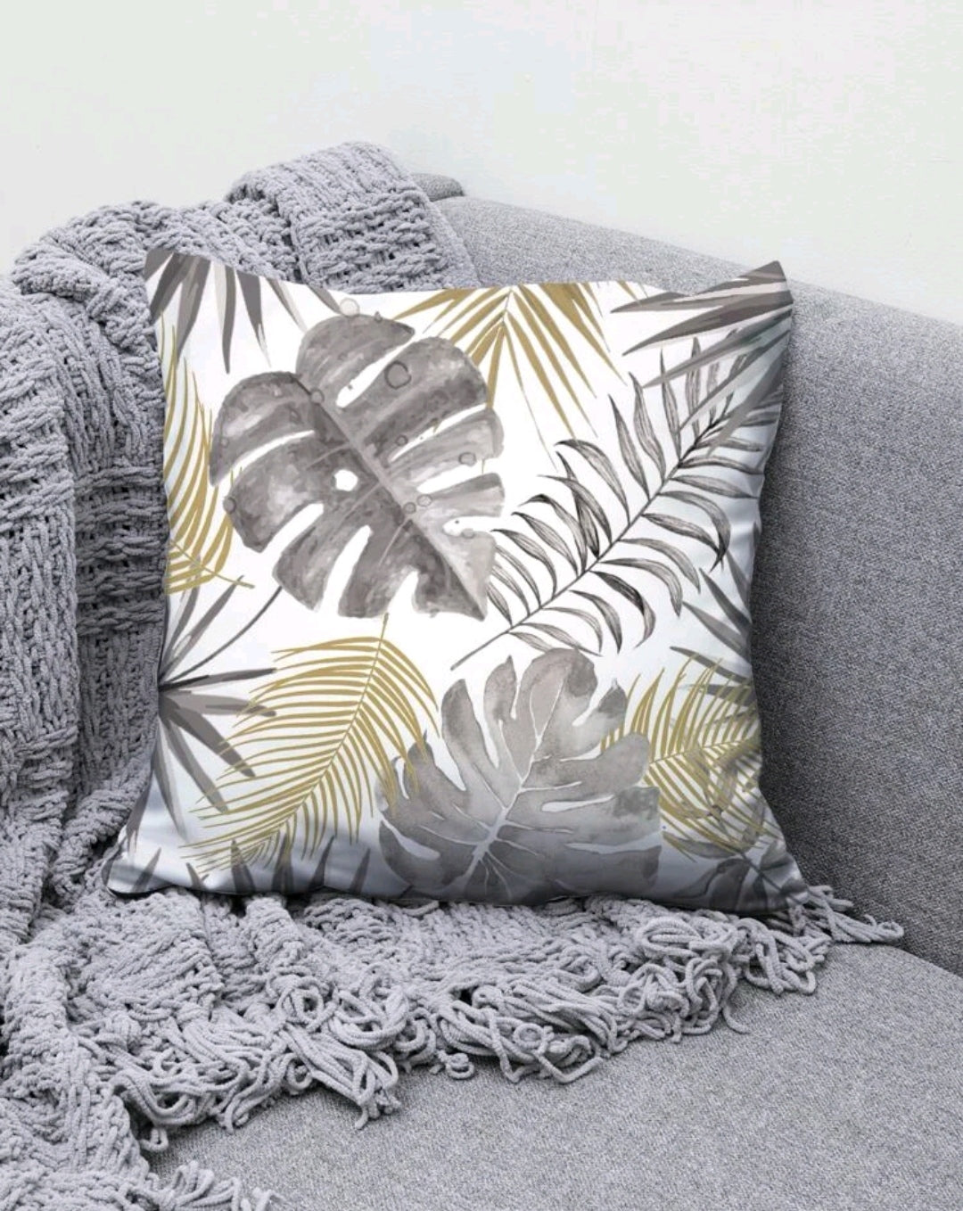 Tropical Print Pillowcase