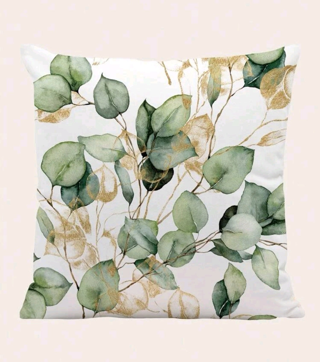 Leave Print Cushion Cover