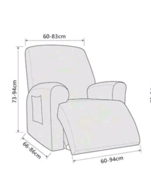 Single Seater recliner slipcover