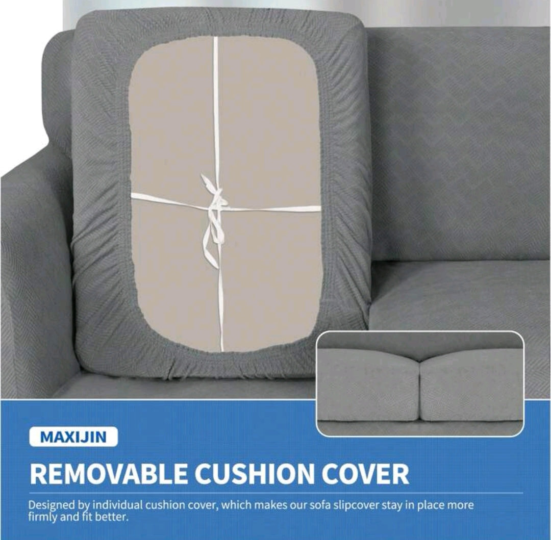 Single Couch cover + loose Cushion Cover