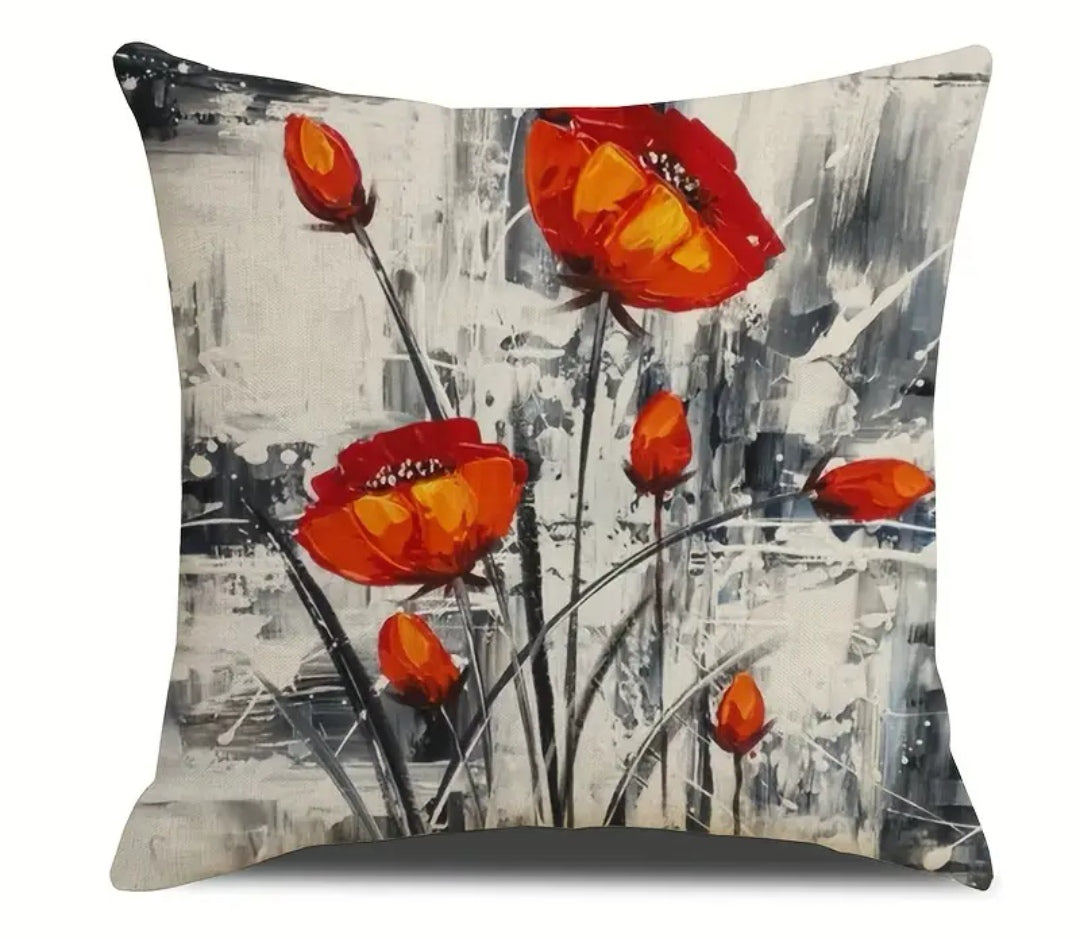 4pce poppy Pillowcases