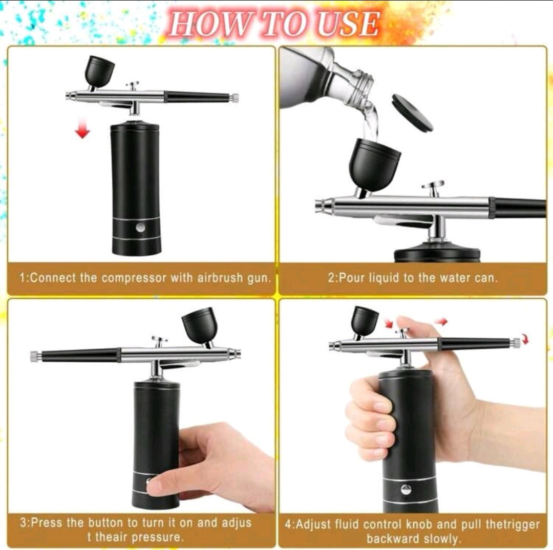 Hand held spray gun