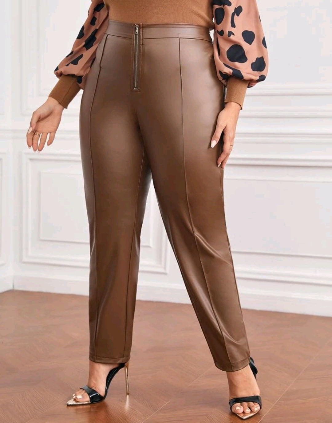 PU Leather pants