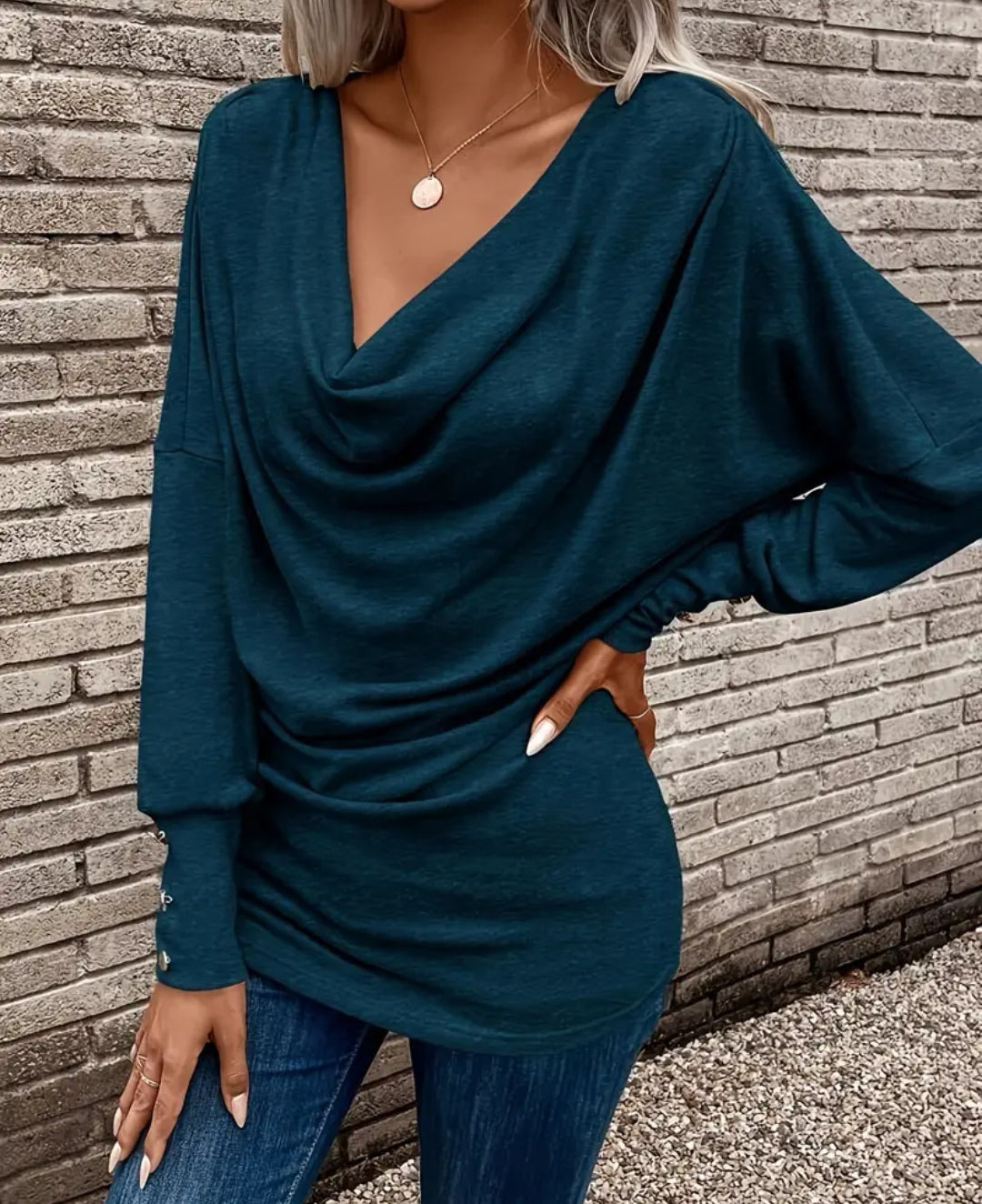 Soft crowl neck tops