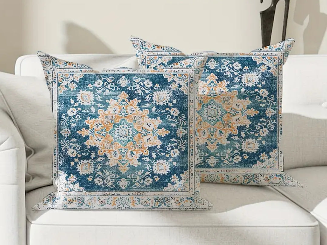 Vintage Persian Print Cushion Cover