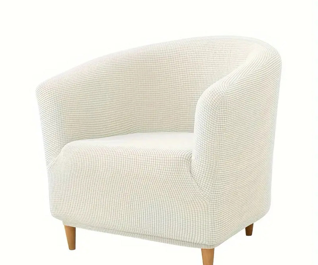 Tub/club chair slipcover