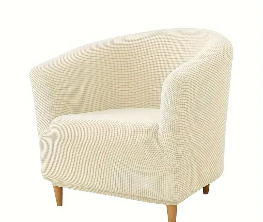 Tub/club chair slipcover