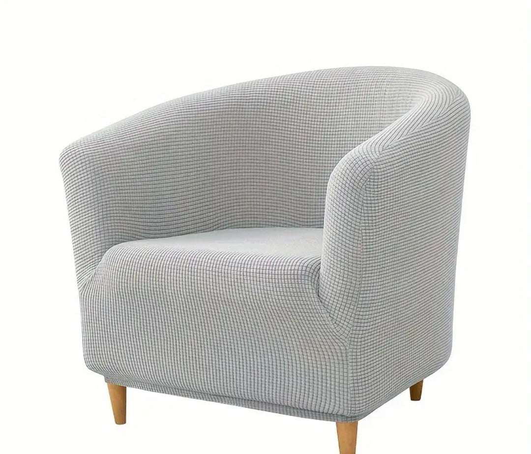 Tub/club chair slipcover