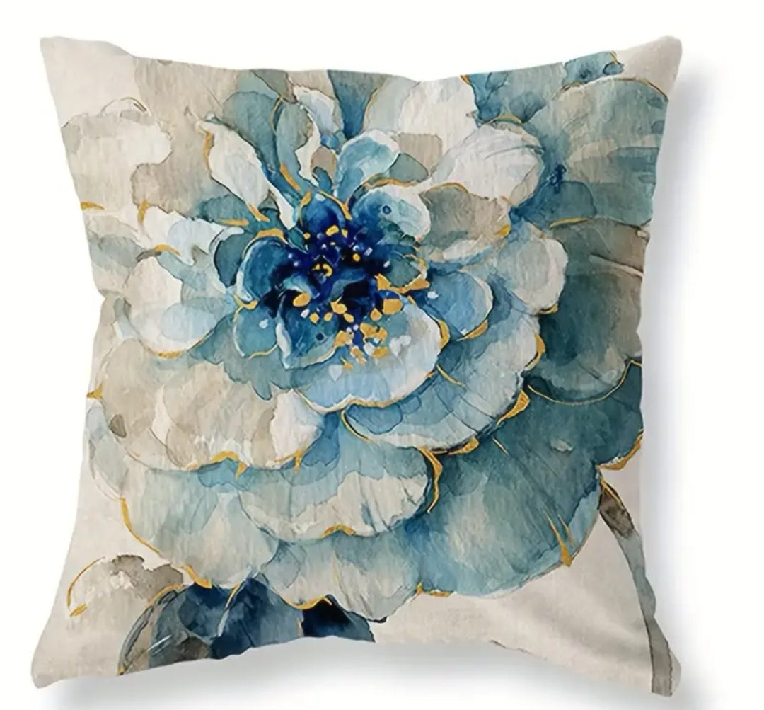 Floral Print Cushion Cover