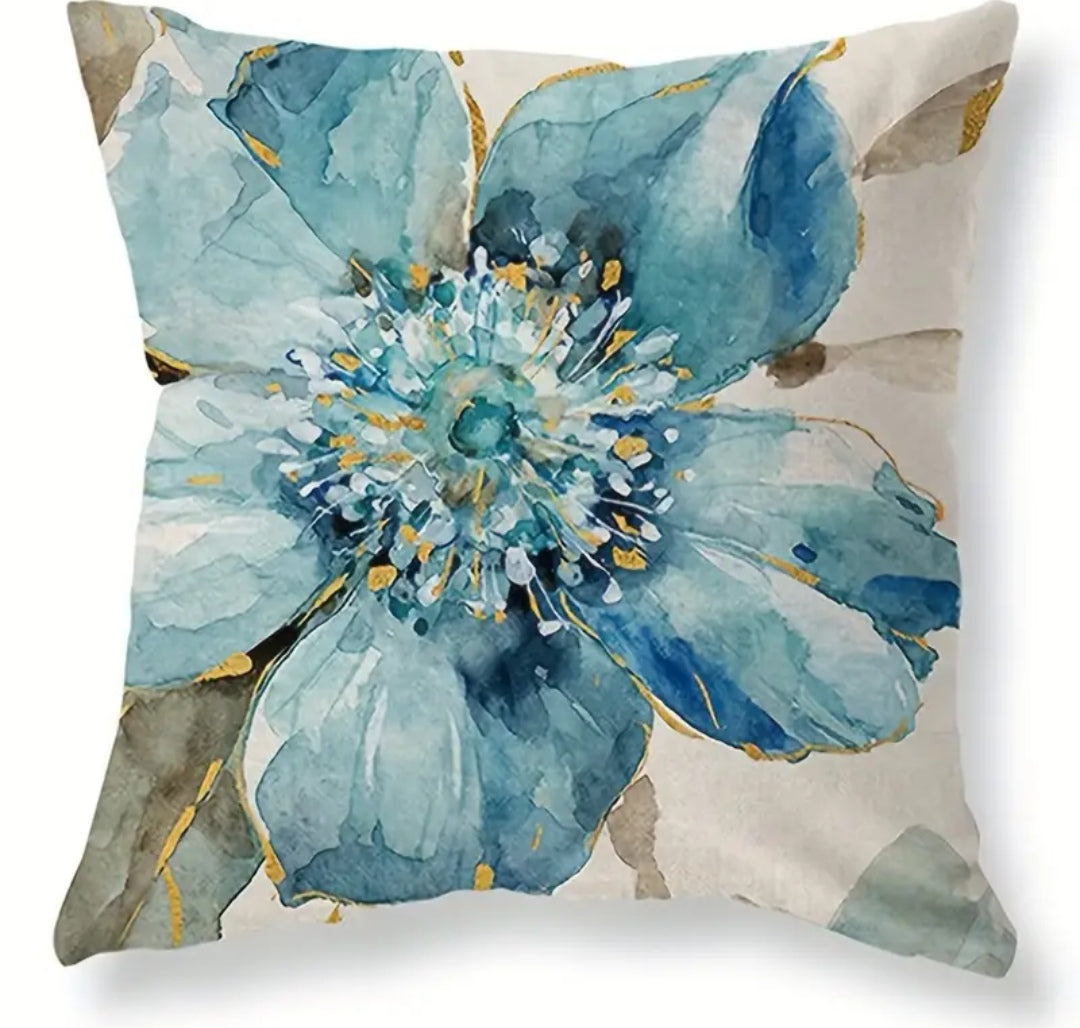 Floral Print Cushion Cover