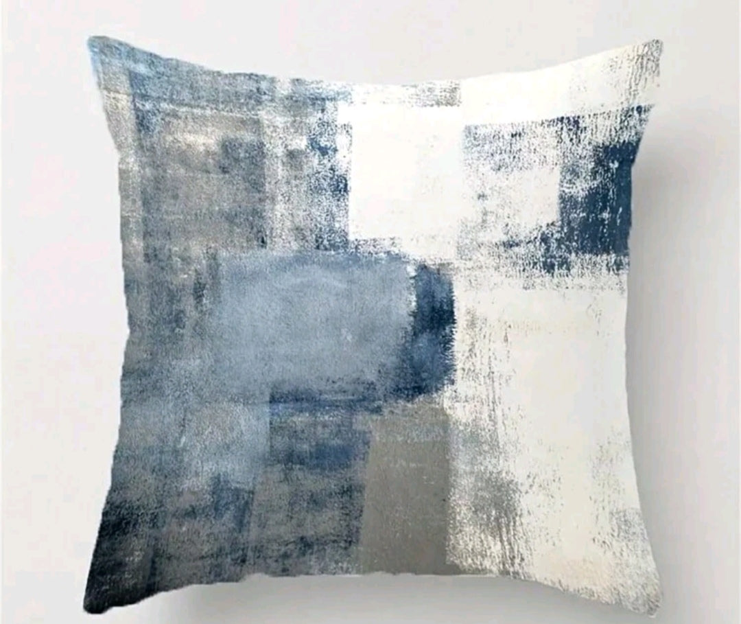 Abstract print cushion cover set