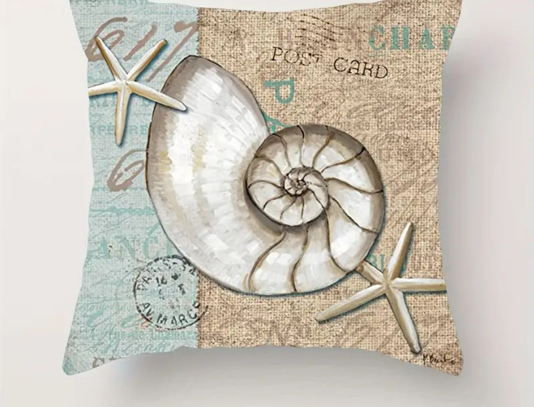 Sea theme 4pcs cushion covers