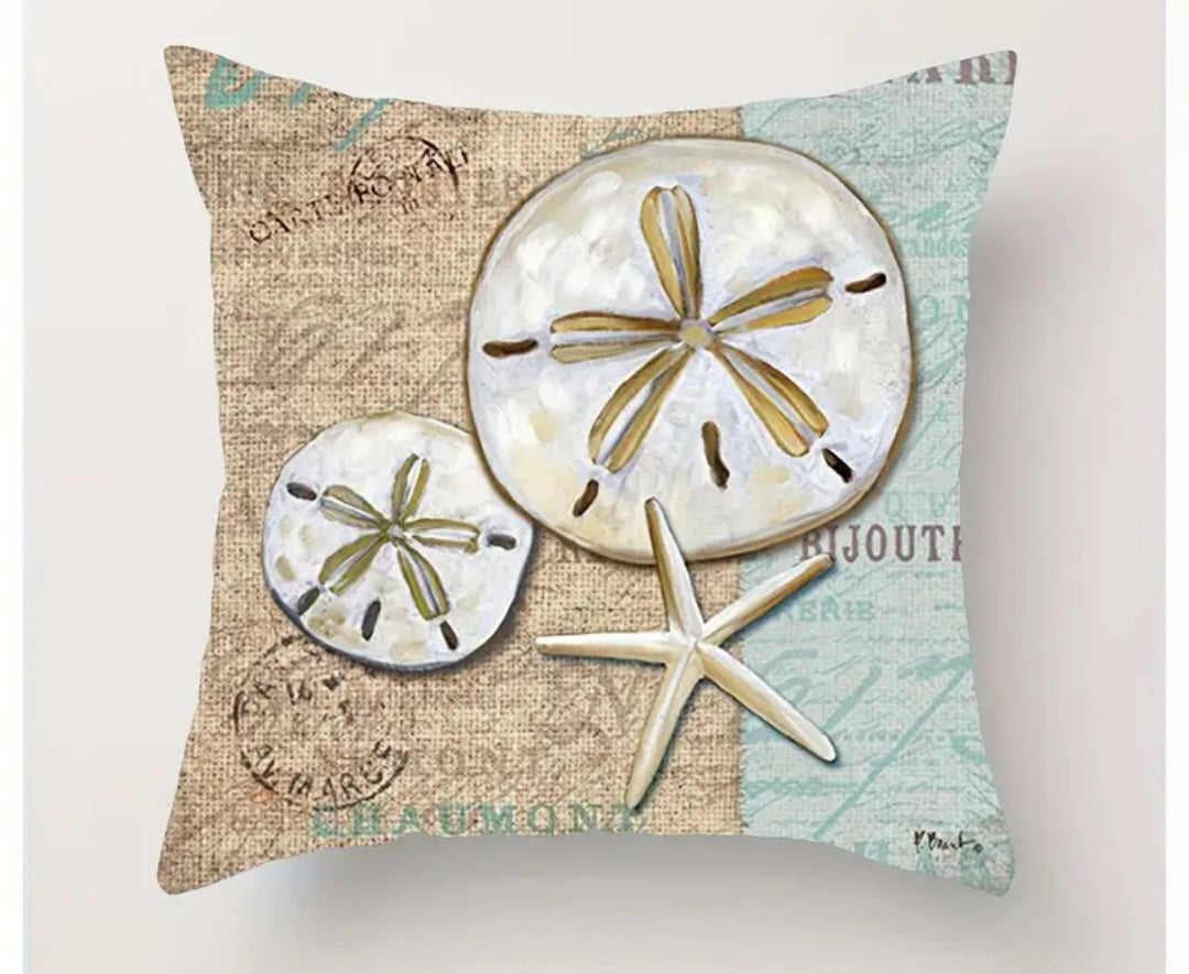 Sea theme 4pcs cushion covers