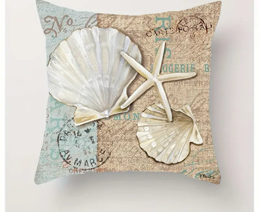 Sea theme 4pcs cushion covers