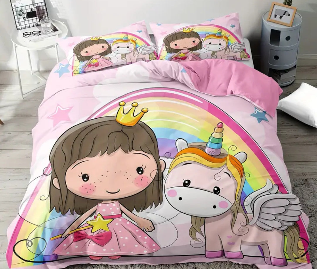 Girl duvet cover set