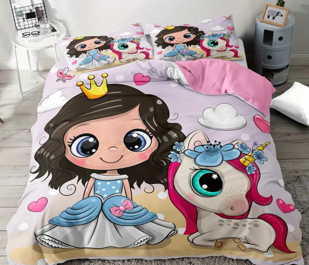 Girl duvet cover set