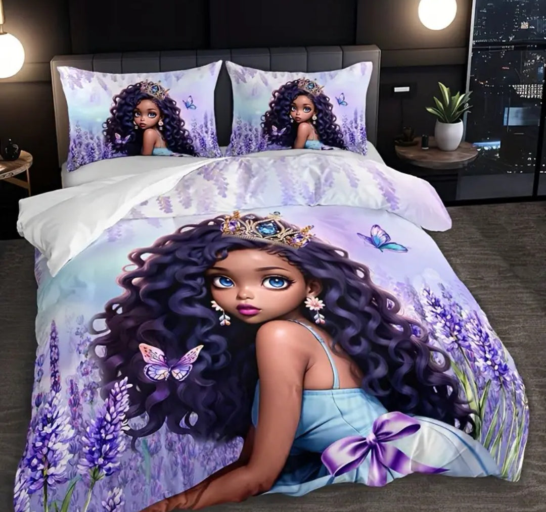 Girl duvet cover set