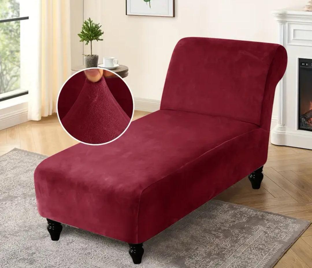 Chaise slip cover