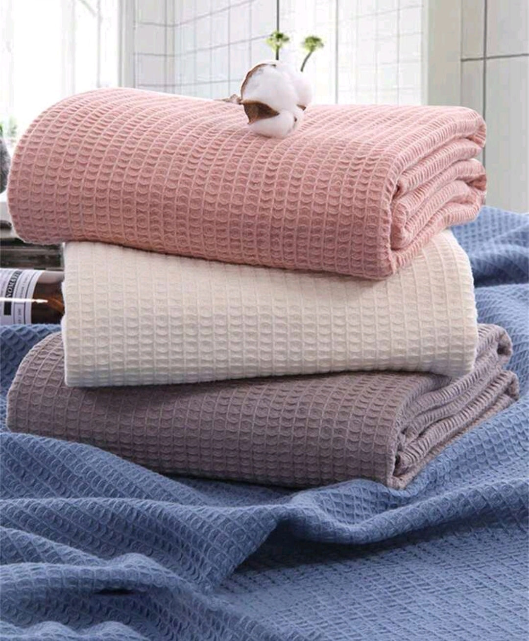 100% cotton blanket