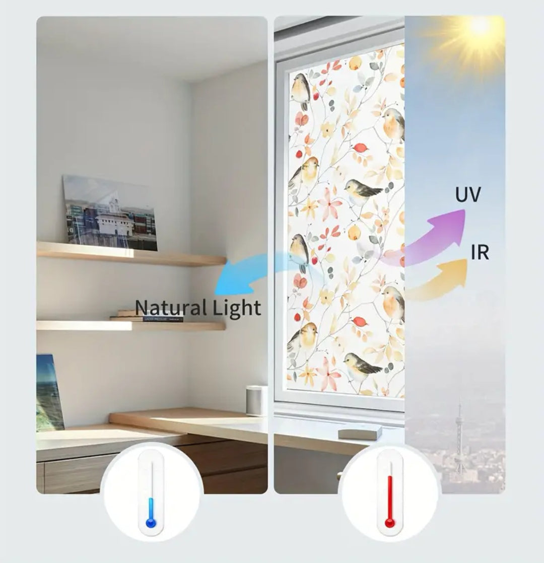 Retro window Privacy film