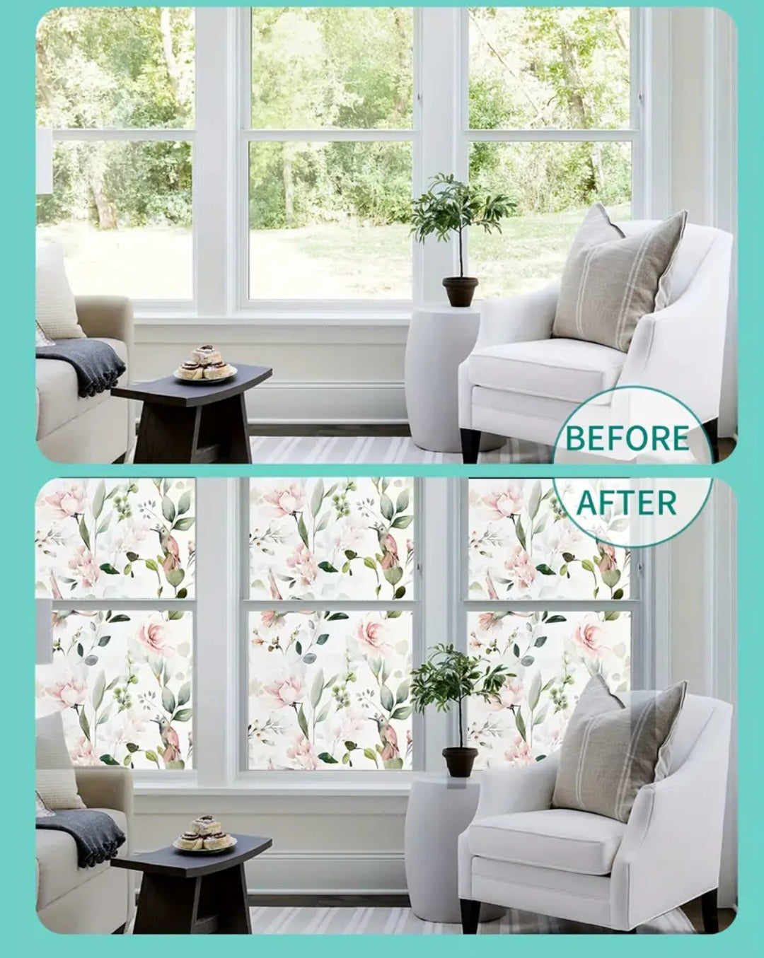 Retro window Privacy film