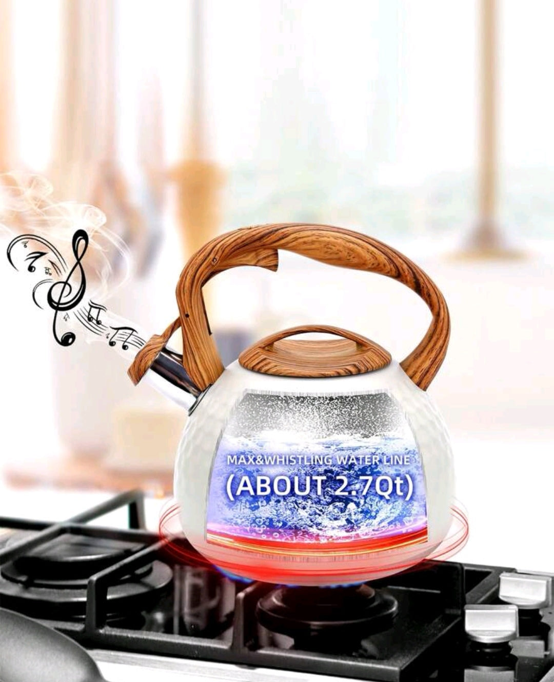 Stainless steel kettle