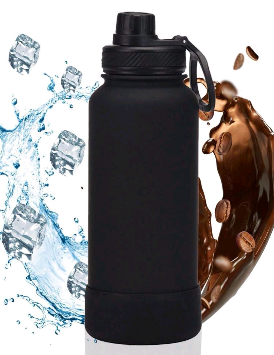 Dubbel layer vacuum bottle