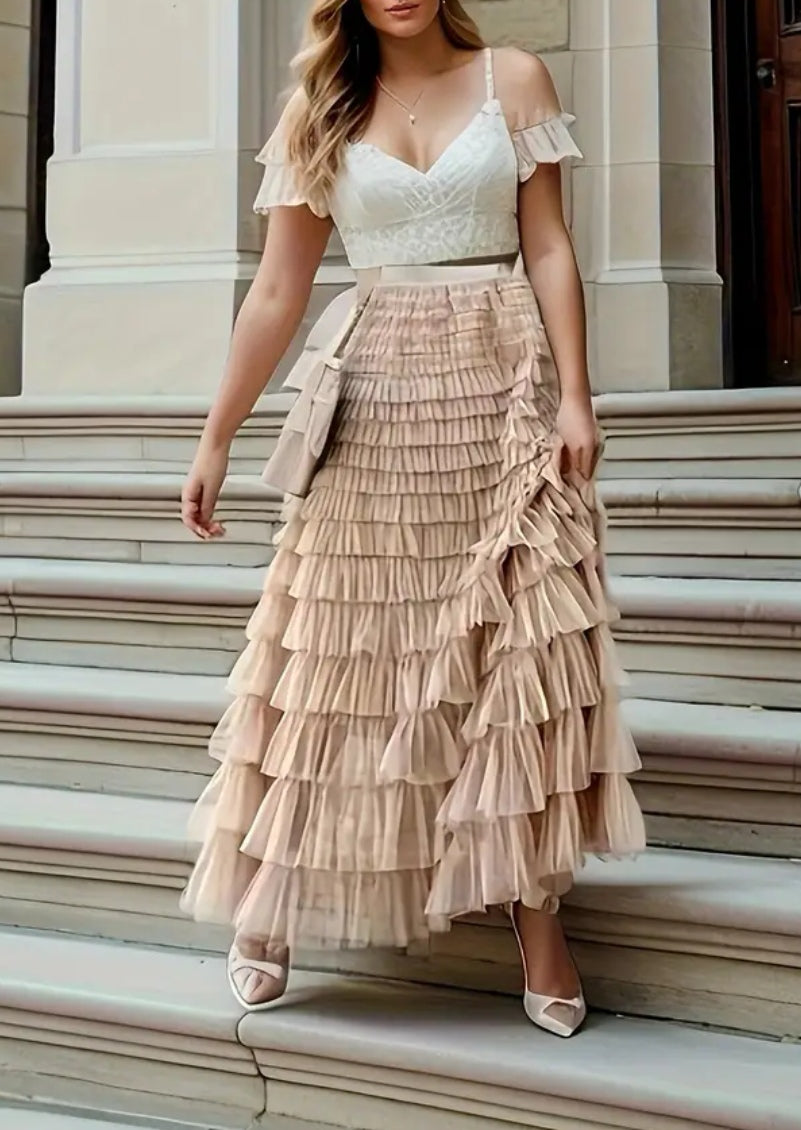 Ruffles Tulle Skirt