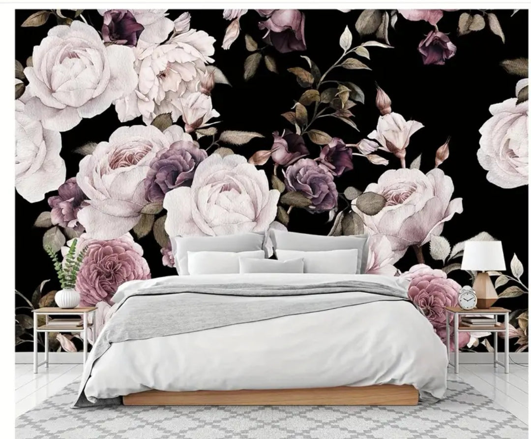 Peony Flower mural