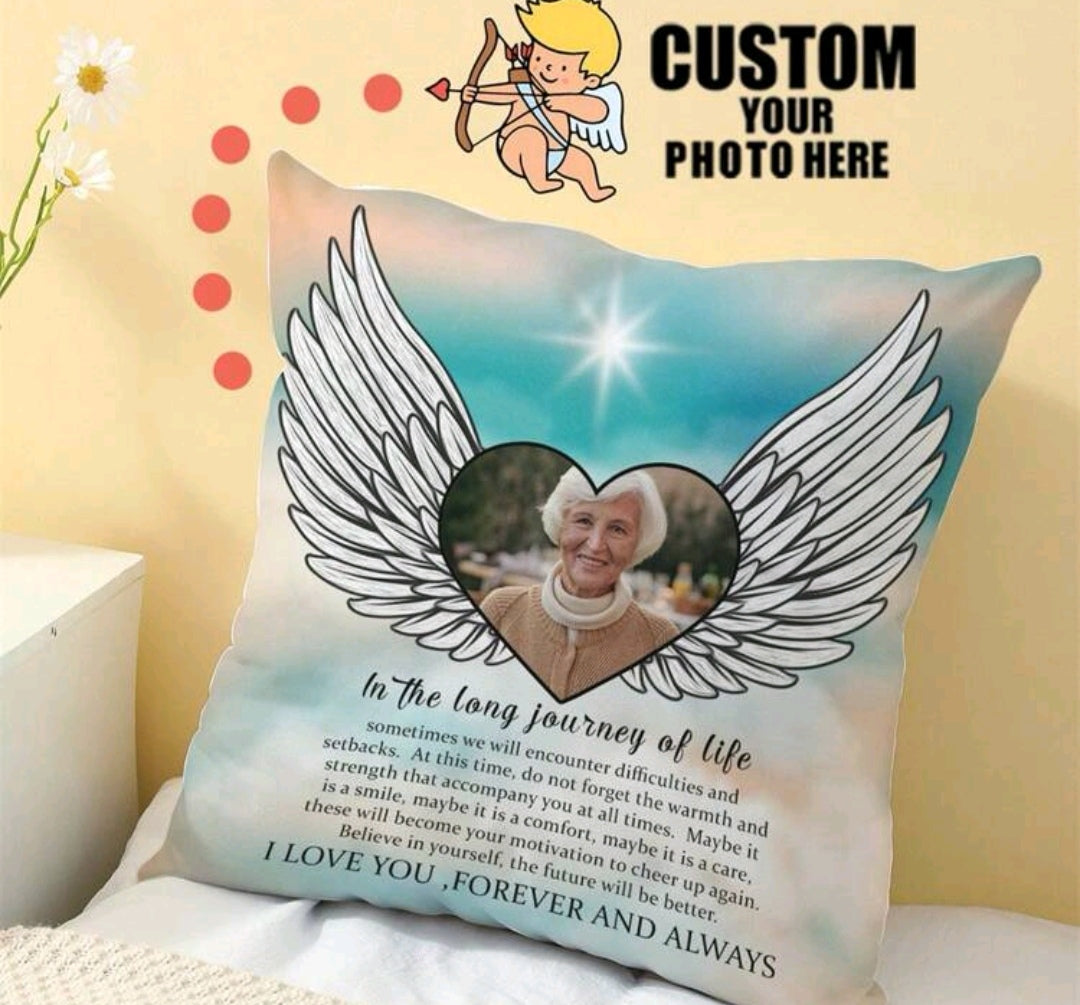 Personalized memory cushion covers 50x50cm